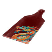 Schattige Chinees Nieuwjaar Dragon Zodiac Verjaard Snijplank (Hoek)