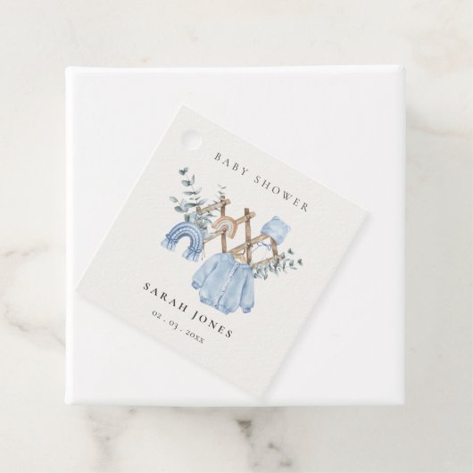 Schattige chique jongen baby kleding essentieel Ba Bedankjes Labels (In situ)