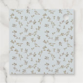 Schattige chique jongen baby kleding essentieel Ba Bedankjes Labels (Achterkant)