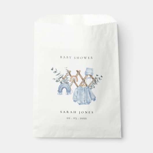 Schattige chique jongen baby kleding essentieel Ba Bedankzakje (Voorkant)