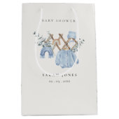 Schattige chique jongen baby kleding essentieel Ba Medium Cadeauzakje (Voorkant)