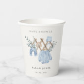 Schattige chique jongen baby kleding essentieel Ba Papieren Bekers (Voorkant)