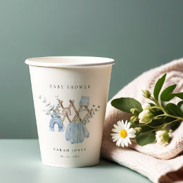 Schattige chique jongen baby kleding essentieel Ba Papieren Bekers