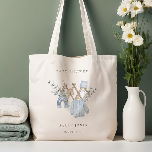 Schattige chique jongen baby kleding essentieel Ba Tote Bag