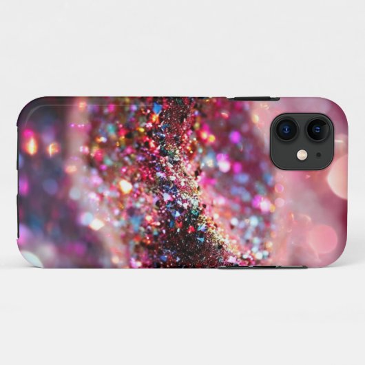 Schattige chique roze Case-Mate iPhone case (Achterkant (horizontaal))