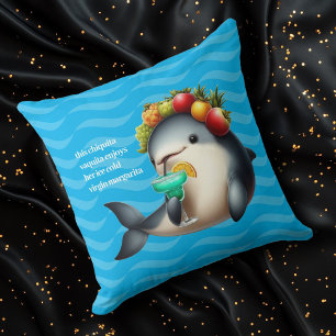 Schattige Chiquita Vaquita genietend van een Maagd Kussen