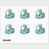 Schattige chirurg chibi sticker kawaii medisch (Vel)