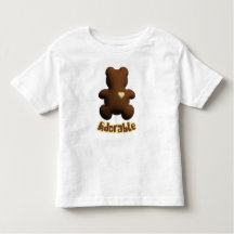 Schattige chocolade beer kind T-Shirt