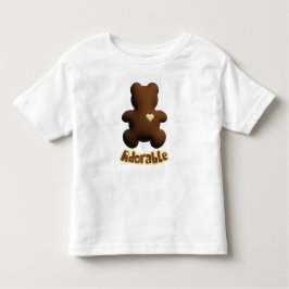 Schattige chocolade beer kind T-Shirt