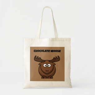 Schattige Chocolade Eland, Grappige Dessert Puns C Tote Bag