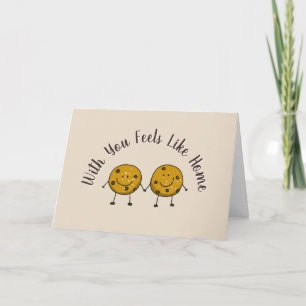 Schattige Chocolade Koekjes Vrienden Voelen Als Th Kaart