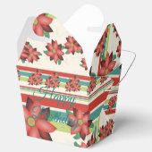 Schattige Chocoladebloeiende gunstbox in schuur ro Bedankdoosjes (Geopend)