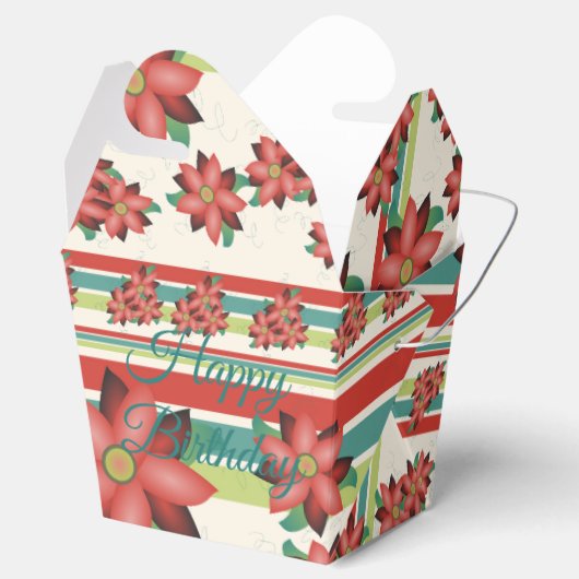 Schattige Chocoladebloeiende gunstbox in schuur ro Bedankdoosjes (Geopend)