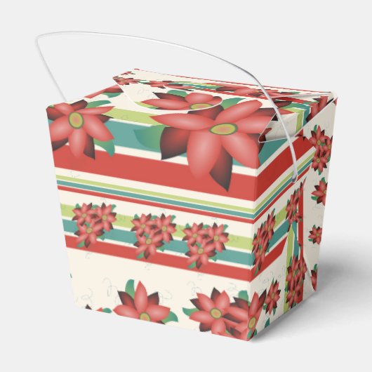 Schattige Chocoladebloeiende gunstbox in schuur ro Bedankdoosjes (Achterkant)