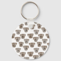 Schattige chocoladebruine Labrador Retriever hond