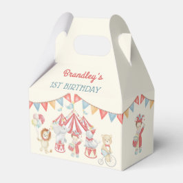 Schattige Circus Carnaval Show Verjaardagsfeest Bedankdoosjes