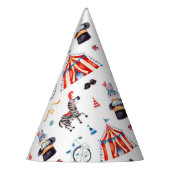 Schattige Circus Kinderen Verjaardag Feesthoedjes (Links)