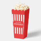 Schattige Circus party popcorn Bedankdoosjes (Popped)