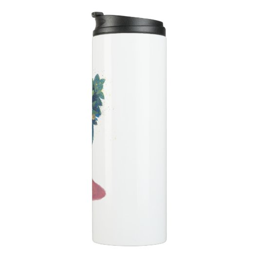 schattige citroen thermosbeker (Geroteerd rechts)