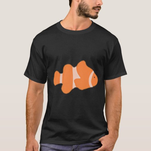 Schattige clownvis t-shirt (Voorkant)