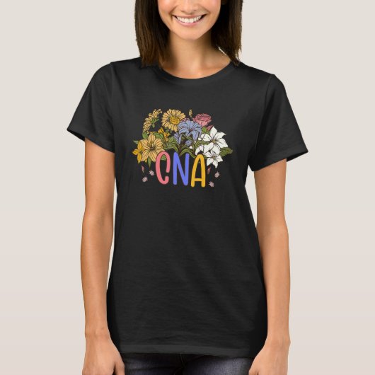 Schattige CNA-verpleegsterdag gecertificeerd verpl T-shirt (Voorkant)