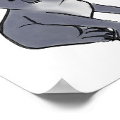 Schattige coalaketch poster (Hoek)