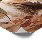 Schattige Cocker Spaniel Dog Art Print Poster (Hoek)