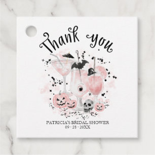 Schattige cocktails Halloween Bruiloft Dank Je F Bedankjes Labels