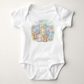 Schattige Collectie van pastelkwekerijen Romper
