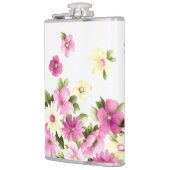 Schattige Colorful Girly Blooming Flowers Heupfles (Links)