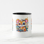 Schattige Combo Mok - 11 oz met Cute Animal (Midden)