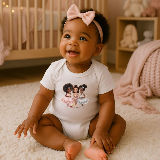 Schattige comfort voor uw kleine prinses romper