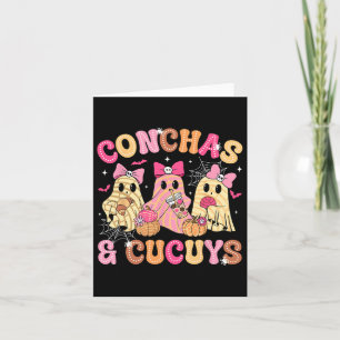 Schattige Conchas En Cucuys Geest Grappige Mexicaa Kaart