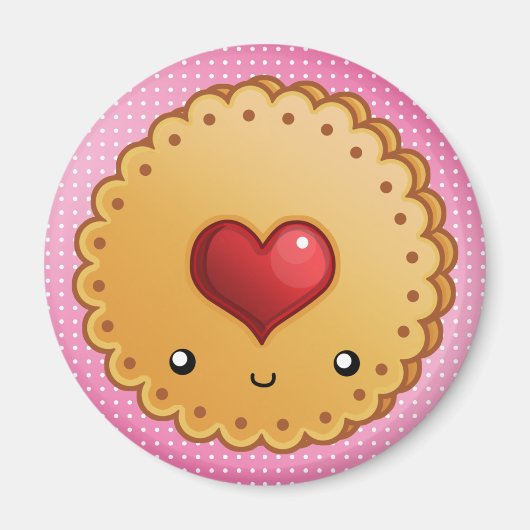 Schattige cookie magneet (Voorkant)