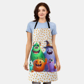 Schattige & cool, Halloween monsters Schort (Gedragen)