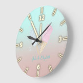 Schattige cool-ijsjes, liefde grote klok (Hoek)