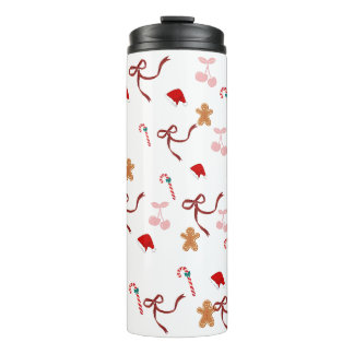 Schattige Coquette Peperkoek Kerst Thumbler Thermosbeker