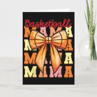 Schattige Coquette Strik Game Day Sketll Mama Voor Kaart