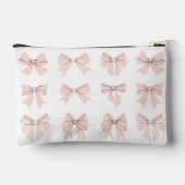 Schattige Coquette Strik Roze Blos Etui (Achterkant)