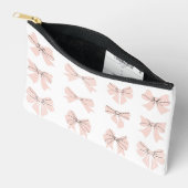 Schattige Coquette Strik Roze Blos Etui (Open)