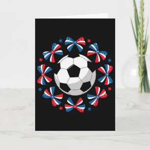 Schattige Coquette Voetbal Strikken Speldag Mama M Kaart