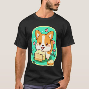Schattige Corgi en Tofu Perfect Paar T-shirt