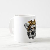 Schattige Corgi Funny Dog Lover Gift Koffiemok (Voorkant links)