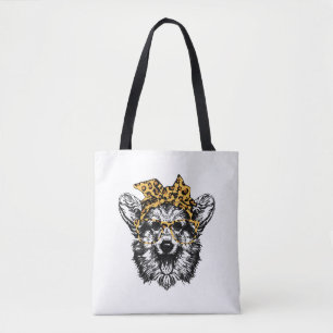 Schattige Corgi Funny Dog Lover Gift Tote Bag