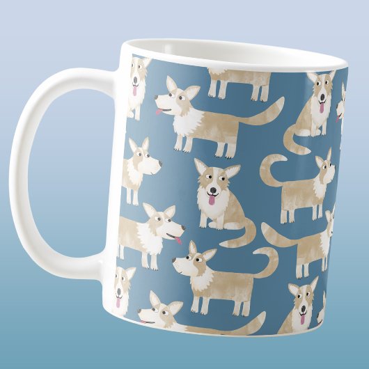 Schattige Corgi Hond Koffiemok