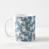 Schattige Corgi Hond Koffiemok (Links)