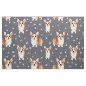 Schattige Corgi Hond Stof (Fat Quarter)