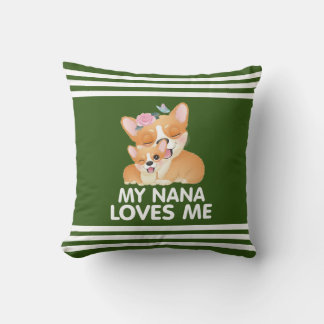 Schattige Corgi Honden - Mijn Oma Houdt Van Me Kussen