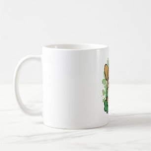 Schattige Corgi Lover Shamrock Happy St Patricks D Koffiemok