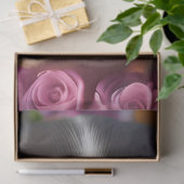 Schattige corgi-pup in roze rozen tissuepapier (Geschenk)